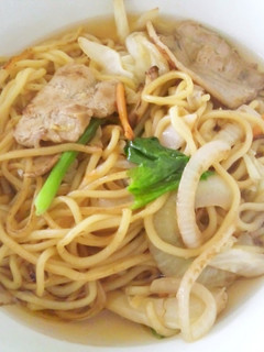 和風つゆで食べるあっさりソース焼きそば-レシピのメイン写真