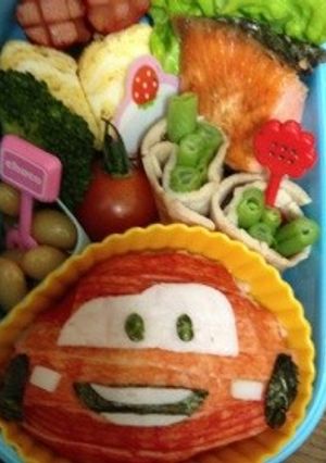 キャラ弁！カーズ！-レシピのメイン写真