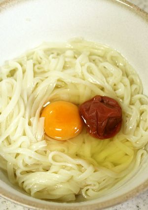 塩麹温玉うどん-レシピのメイン写真