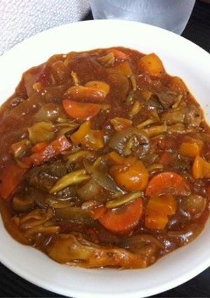 洋風牛スジ煮込み-レシピのメイン写真