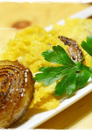 カリカリチーズとオニオンステーキ♪-レシピのメイン写真