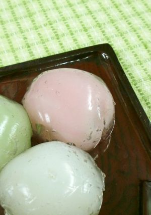 市販のアレで(^^♪三色わらびもち☆-レシピのメイン写真