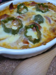 ニョッキと夏野菜のトマトのグラタン!?-レシピのメイン写真