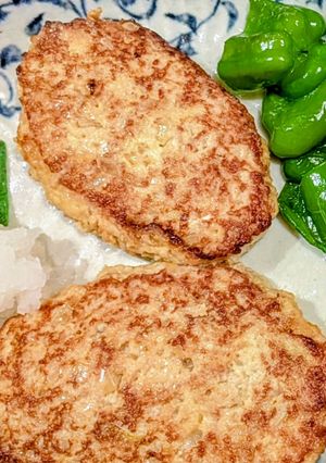 ひき肉少なめ中華風ハンバーグ-レシピのメイン写真