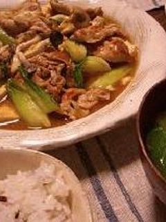豚肉と豆腐のオイスターソース炒め煮。-レシピのメイン写真