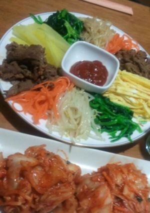 体よい油も一緒に食べる野菜のナムル-レシピのメイン写真