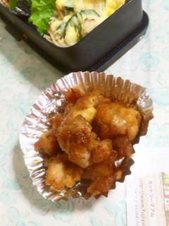 お弁当♡揚げずに蒸し焼き♡やわらか唐揚げ-レシピのメイン写真