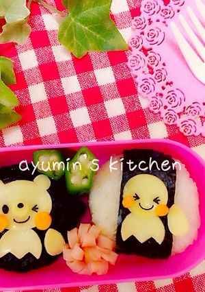 梅雨にも＊キャラ弁＊てるてるぼうず-レシピのメイン写真