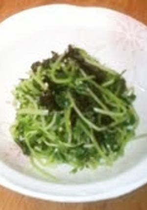 ☆豆苗の海苔ナムル☆-レシピのメイン写真