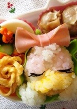 ベビーデイジー(_ _ )zZ☆キャラ弁-レシピのメイン写真