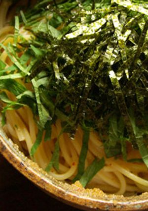 フライパンを使わない明太子パスタ-レシピのメイン写真