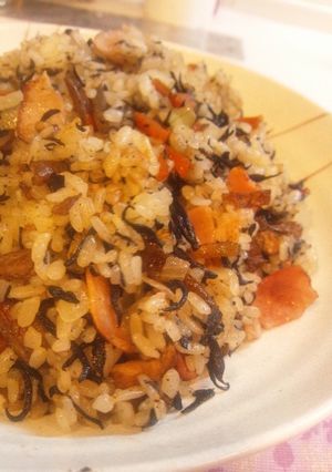 ひじきの煮物で余り物チャーハン-レシピのメイン写真