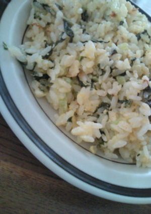野沢菜チャーハン-レシピのメイン写真
