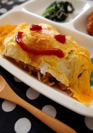 豚肉ともやしのオムレツ-レシピのメイン写真