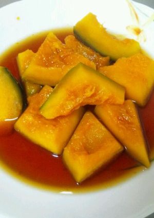 *圧力鍋でかぼちゃの煮物*-レシピのメイン写真