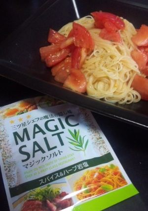 マジックソルトでトマトカッペリーニ-レシピのメイン写真