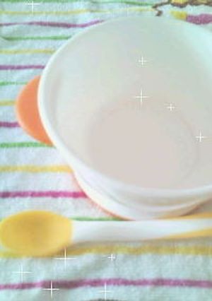 離乳食・スタートは簡単♪炊飯器10倍粥-レシピのメイン写真