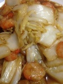白菜と小エビの八宝菜風-レシピのメイン写真