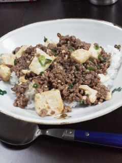 焼肉のたれで超簡単麻婆丼-レシピのメイン写真