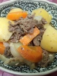 肉じゃがにシュガーカットで太りにくい!-レシピのメイン写真