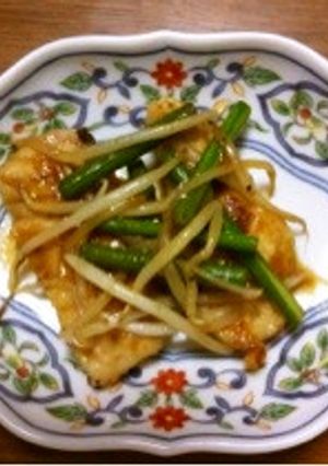 マグロとニンニクの芽のピリ辛炒め-レシピのメイン写真