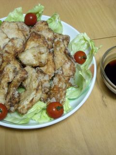 かあちゃんの鶏胸肉のから揚げ-レシピのメイン写真