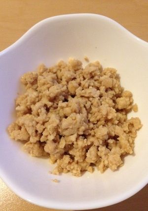 鶏そぼろ-レシピのメイン写真