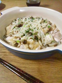 蒸し鶏の塩麹きのこかけ-レシピのメイン写真
