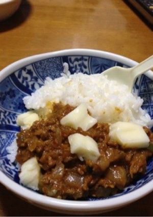 水なし簡単キーマカレー-レシピのメイン写真