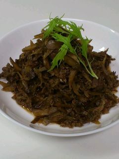 簡単♬牛肉とごぼうのしぐれ煮-レシピのメイン写真