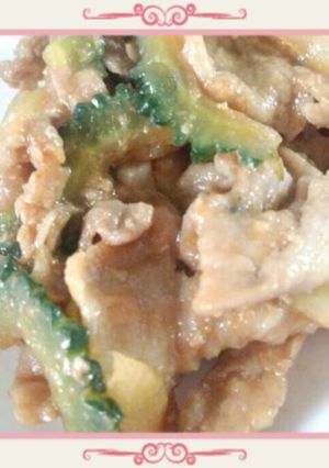 塩麹ゴーヤの味噌炒め-レシピのメイン写真
