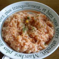 カップ麺の残り汁でチーズリゾット★-レシピのメイン写真