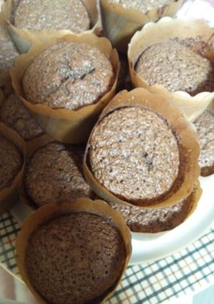 チョコカップケーキ-レシピのメイン写真