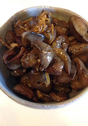 鶏レバー煮付け-レシピのメイン写真