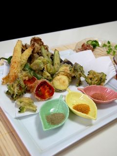 トマト・ヤングコーン~夏野菜の天麩羅-レシピのメイン写真