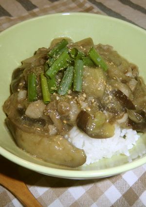 茄子ゴロゴロ～中華丼★-レシピのメイン写真