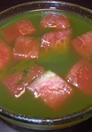 抹茶すいかゼリー-レシピのメイン写真