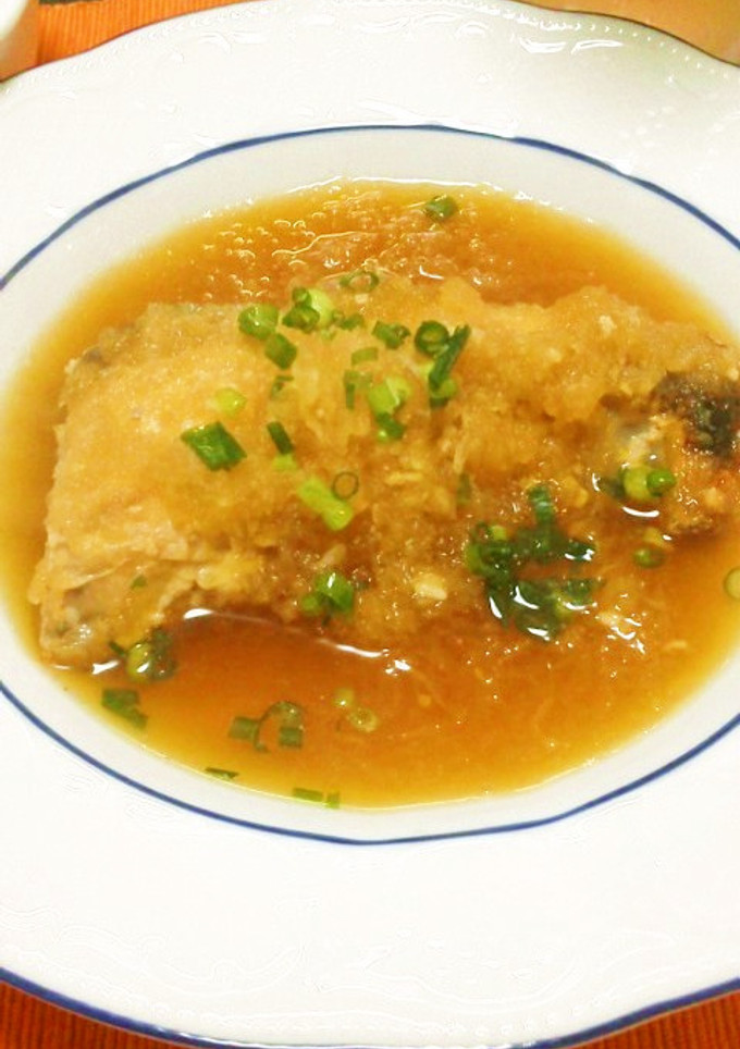 塩麹で柔らか♪揚げだし風ぶりのみぞれ煮-レシピのメイン写真