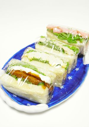 具沢山サンドイッチ♪ラップサンド-レシピのメイン写真