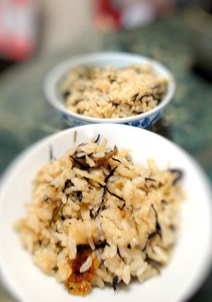 滋味ヘルシー☆乾物の炊き込みご飯-レシピのメイン写真