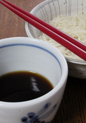 いりこ昆布ドライトマト鰹節ｄｅ素麺つゆ-レシピのメイン写真