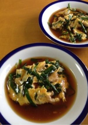 ニラ玉(豚入り)-レシピのメイン写真