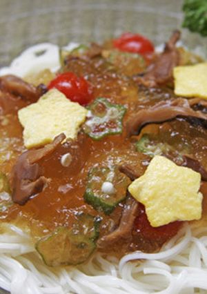 おだしジュレの変わりそうめん-レシピのメイン写真