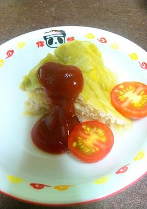 ヘルシー節約♪キャベツと豚のミルフィーユ-レシピのメイン写真