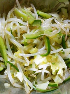 給食風♪シンプル野菜のからしあえ-レシピのメイン写真