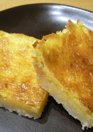 パパでも作れるケーキ「レモンスクエア」-レシピのメイン写真