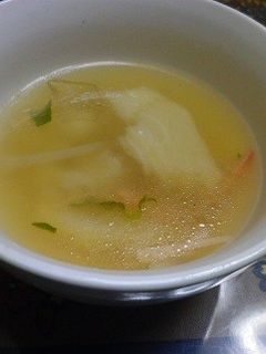 簡単早い・かぶのスープ♪-レシピのメイン写真