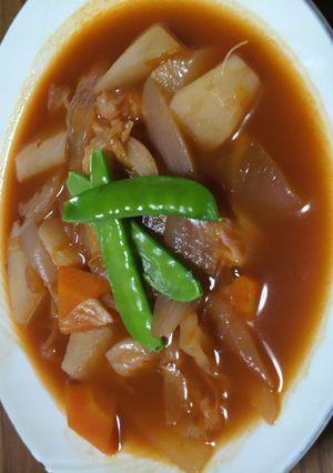 野菜だけでコク旨♪ダイエットトマトスープ-レシピのメイン写真