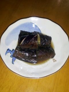 ナスの揚げ煮-レシピのメイン写真
