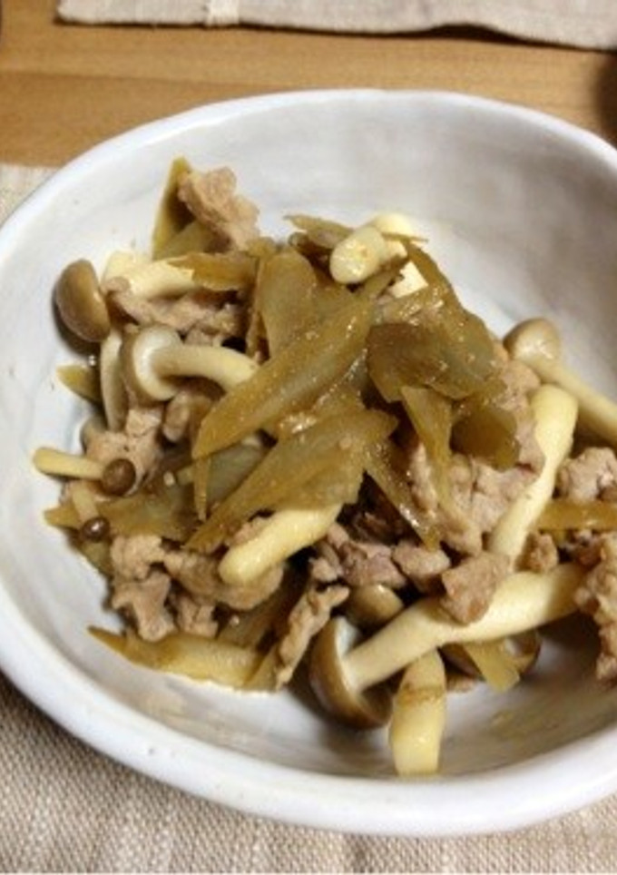 豚こまとごぼうの炒め物！-レシピのメイン写真
